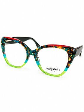Marie Claire Paris MC6306 Turquoise/Lime 53-16-140 Eyeglass Frames
